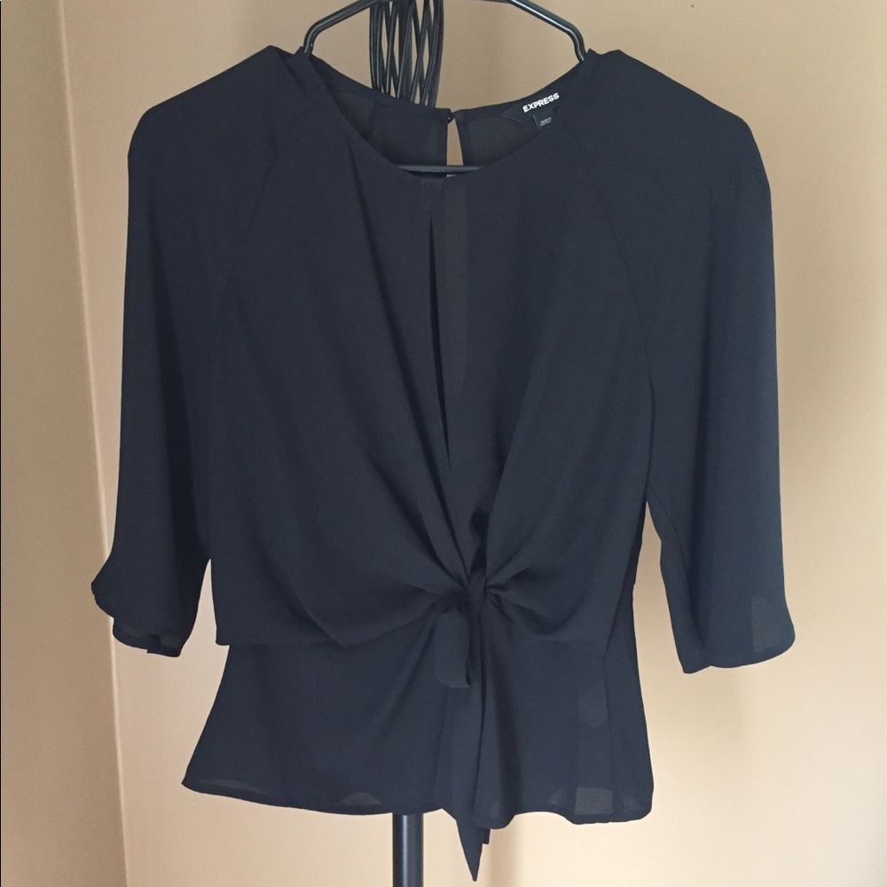 Peplum top.